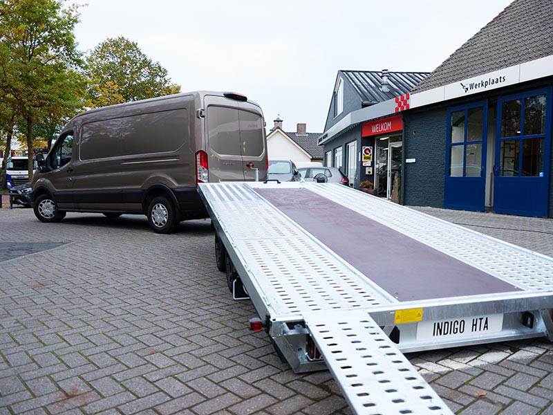 achteruit rijden met aanhanger