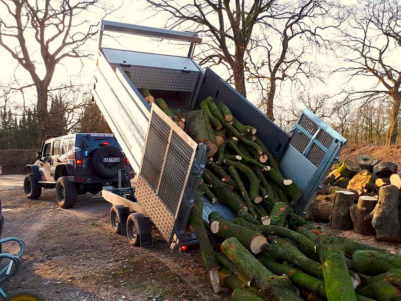 TwinTrailer multifunctionele kipper